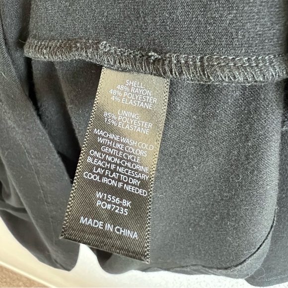 Betabrad Pose Peplum Black Blouse - Picture 7 of 10